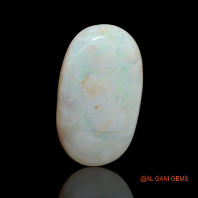 Natural Fire Opal Gemstone 20.35 Cts Loose Fancy Cabochon From Australia 24x14x7 mm A-97