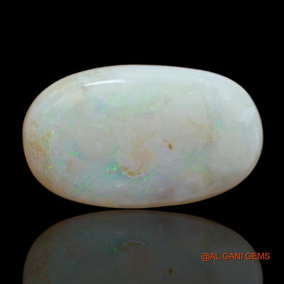 Natural Fire Opal Gemstone 20.35 Cts Loose Fancy Cabochon From Australia 24x14x7 mm A-97