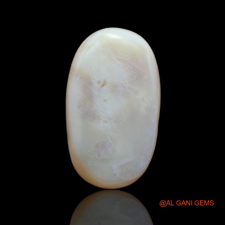 Natural Fire Opal Gemstone 20.35 Cts Loose Fancy Cabochon From Australia 24x14x7 mm A-97
