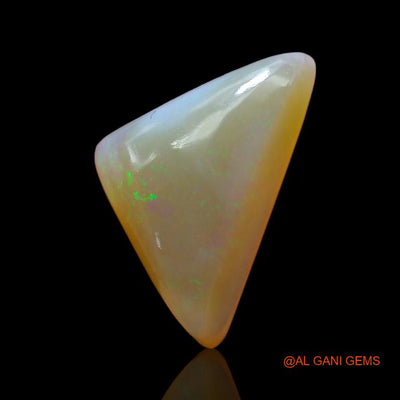 5.95 Cts Natural Australian Fire Opal Loose Gemstone Trillion Cabochon 17x10x6 mm A-980