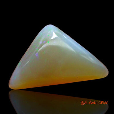 5.95 Cts Natural Australian Fire Opal Loose Gemstone Trillion Cabochon 17x10x6 mm A-980