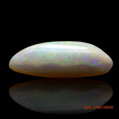 6.00 Cts Natural Australian Fire Opal Loose Gemstone Fancy Cabochon 25x8x4 mm A-981