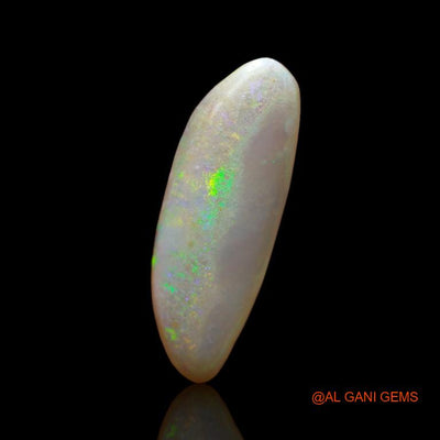 6.00 Cts Natural Australian Fire Opal Loose Gemstone Fancy Cabochon 25x8x4 mm A-981