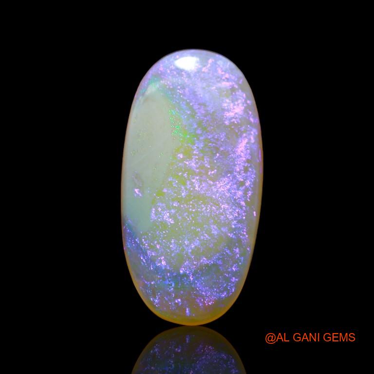 5.00 Cts Natural Australian Fire Opal Loose Gemstone Oval Cabochon 19x10x3 mm A-983