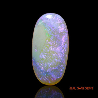 5.00 Cts Natural Australian Fire Opal Loose Gemstone Oval Cabochon 19x10x3 mm A-983