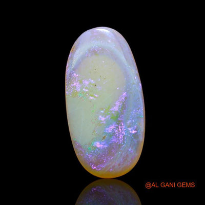 5.00 Cts Natural Australian Fire Opal Loose Gemstone Oval Cabochon 19x10x3 mm A-983