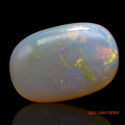 Natural Fire Opal Gemstone 7.00 Cts Loose Oval Cabochon From Australia 16x10x5 mm A-984
