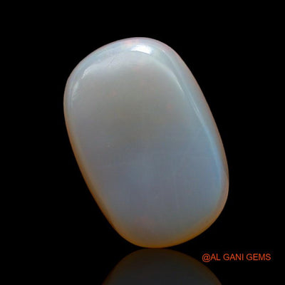 Natural Fire Opal Gemstone 7.00 Cts Loose Oval Cabochon From Australia 16x10x5 mm A-984