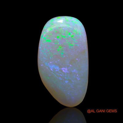 Natural Untreated Fire Opal Loose Gemstone Fancy Cabochon From Australia 9.60 Cts 19x11x6 mm A-987