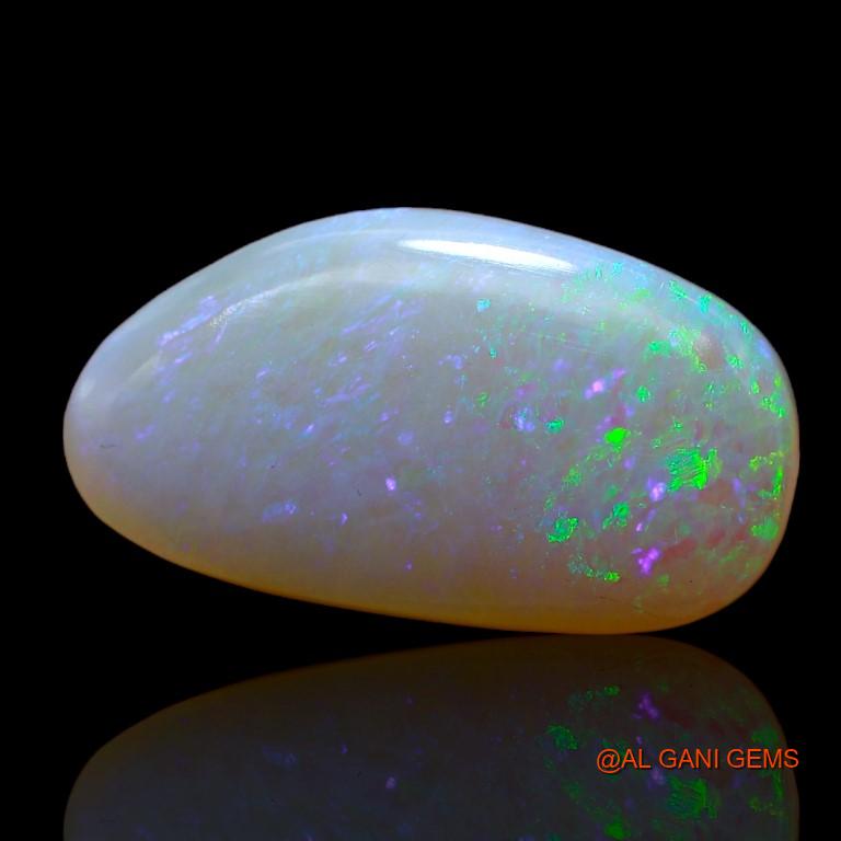 Natural Untreated Fire Opal Loose Gemstone Fancy Cabochon From Australia 9.60 Cts 19x11x6 mm A-987