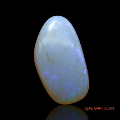 Natural Untreated Fire Opal Loose Gemstone Fancy Cabochon From Australia 9.60 Cts 19x11x6 mm A-987