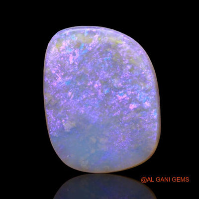5.70 Cts Natural Australian Fire Opal Loose Gemstone Fancy Cabochon 17x13x3 mm A-989