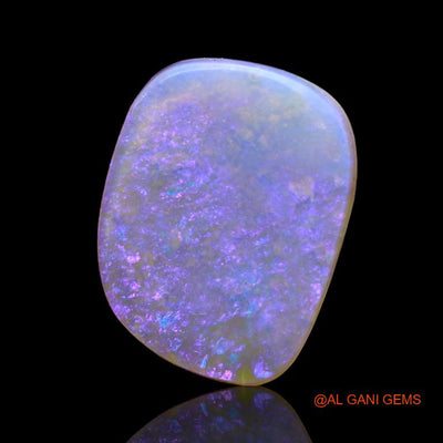 5.70 Cts Natural Australian Fire Opal Loose Gemstone Fancy Cabochon 17x13x3 mm A-989