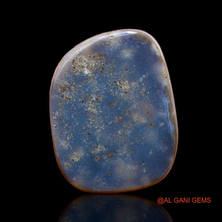 5.70 Cts Natural Australian Fire Opal Loose Gemstone Fancy Cabochon 17x13x3 mm A-989