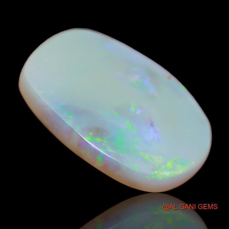 Natural Untreated Fire Opal Loose Gemstone Fancy Cabochon From Australia 14.30 Cts 23x16x4 mm A-98