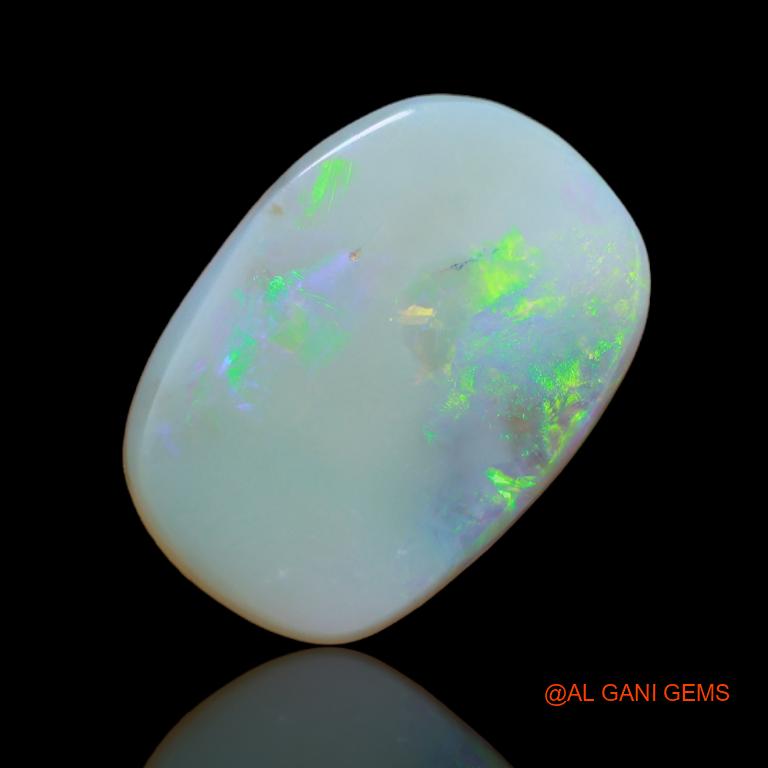 Natural Untreated Fire Opal Loose Gemstone Fancy Cabochon From Australia 14.30 Cts 23x16x4 mm A-98