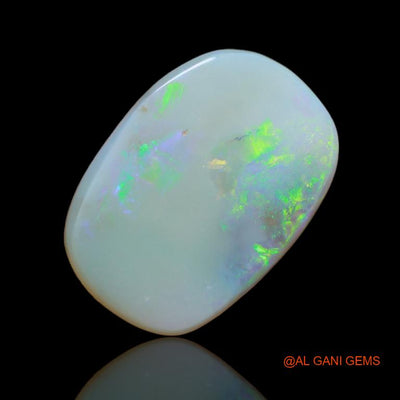 Natural Untreated Fire Opal Loose Gemstone Fancy Cabochon From Australia 14.30 Cts 23x16x4 mm A-98
