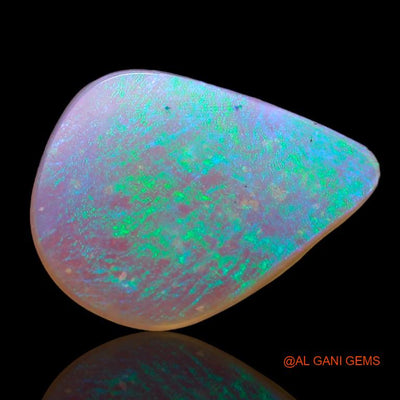 2.95 Cts Natural Australian Fire Opal Fancy Cabochon Loose Gemstone For Jewelry 17x12x2 mm A-990
