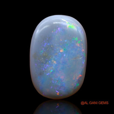 8.80 Cts Natural Australian Fire Opal Loose Gemstone Oval Cabochon 17x12x5 mm A-991