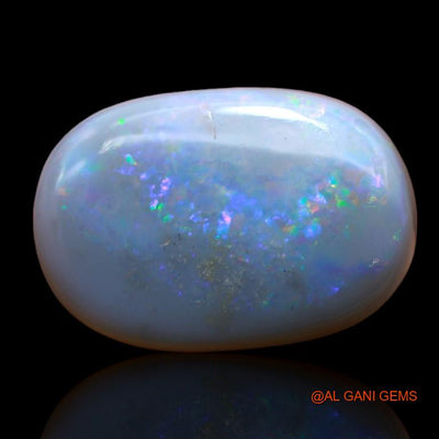 8.80 Cts Natural Australian Fire Opal Loose Gemstone Oval Cabochon 17x12x5 mm A-991