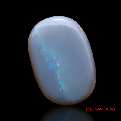8.80 Cts Natural Australian Fire Opal Loose Gemstone Oval Cabochon 17x12x5 mm A-991