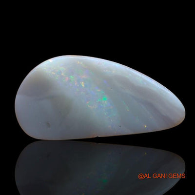 4.50 Cts Natural Australian Fire Opal Loose Gemstone Fancy Cabochon 23x11x2 mm A-993