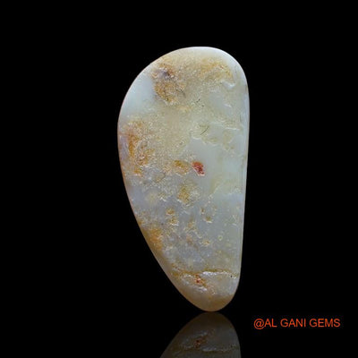 4.50 Cts Natural Australian Fire Opal Loose Gemstone Fancy Cabochon 23x11x2 mm A-993