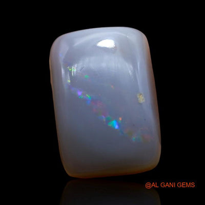 13.25 Cts Unheated Australian Fire Opal Loose Gemstone Square Cabochon Natural 17x12x7 mm A-994