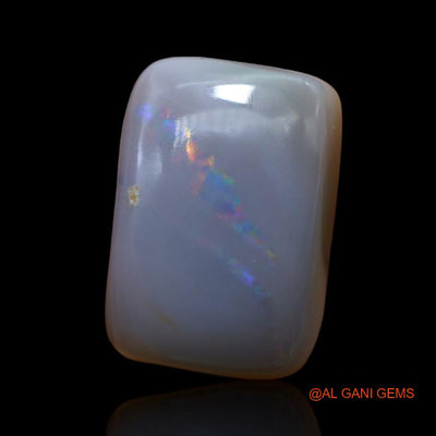 13.25 Cts Unheated Australian Fire Opal Loose Gemstone Square Cabochon Natural 17x12x7 mm A-994