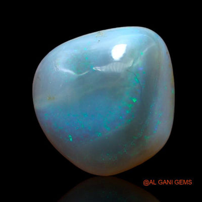 7.25 Cts Natural Australian Fire Opal Loose Gemstone Fancy Cabochon 14x14x5 mm A-997