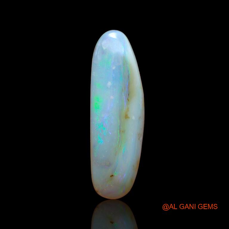 6.00 Cts Natural Australian Fire Opal Loose Gemstone Fancy Cabochon 26x8x4 mm A-998