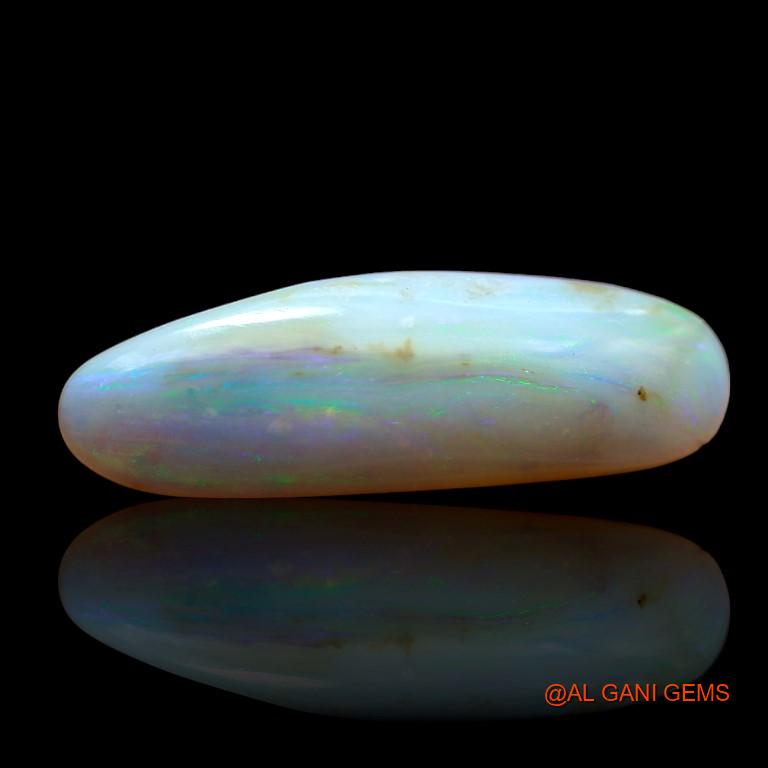 6.00 Cts Natural Australian Fire Opal Loose Gemstone Fancy Cabochon 26x8x4 mm A-998
