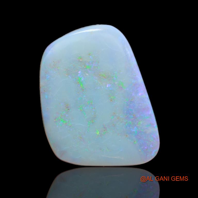 15.20 Cts Unheated Australian Fire Opal Loose Gemstone Fancy Cabochon Natural 20x14x6 mm A-99