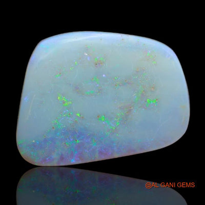 15.20 Cts Unheated Australian Fire Opal Loose Gemstone Fancy Cabochon Natural 20x14x6 mm A-99