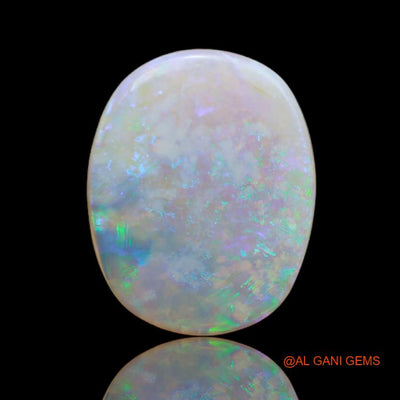 4.90 Cts Natural Australian Fire Opal Oval Cabochon Loose Gemstone For Jewelry 16x13x3 mm A-9