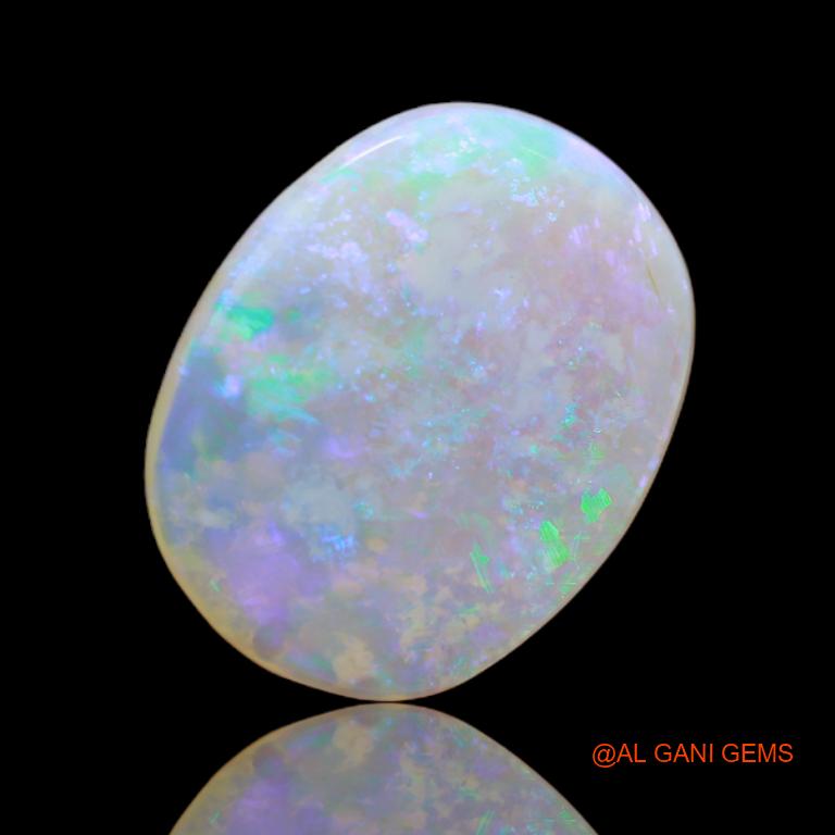 4.90 Cts Natural Australian Fire Opal Oval Cabochon Loose Gemstone For Jewelry 16x13x3 mm A-9