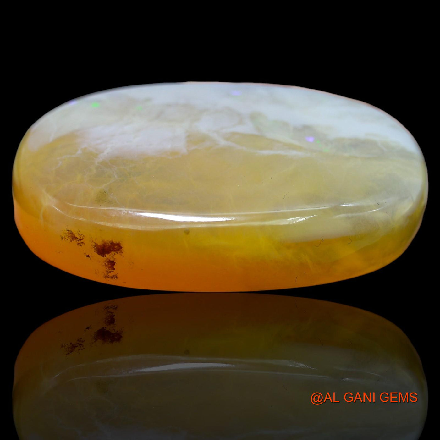 354.00 Cts Natural Australian Fire Opal Loose Gemstone Oval Cabochon 69x48x13 mm AB-1000