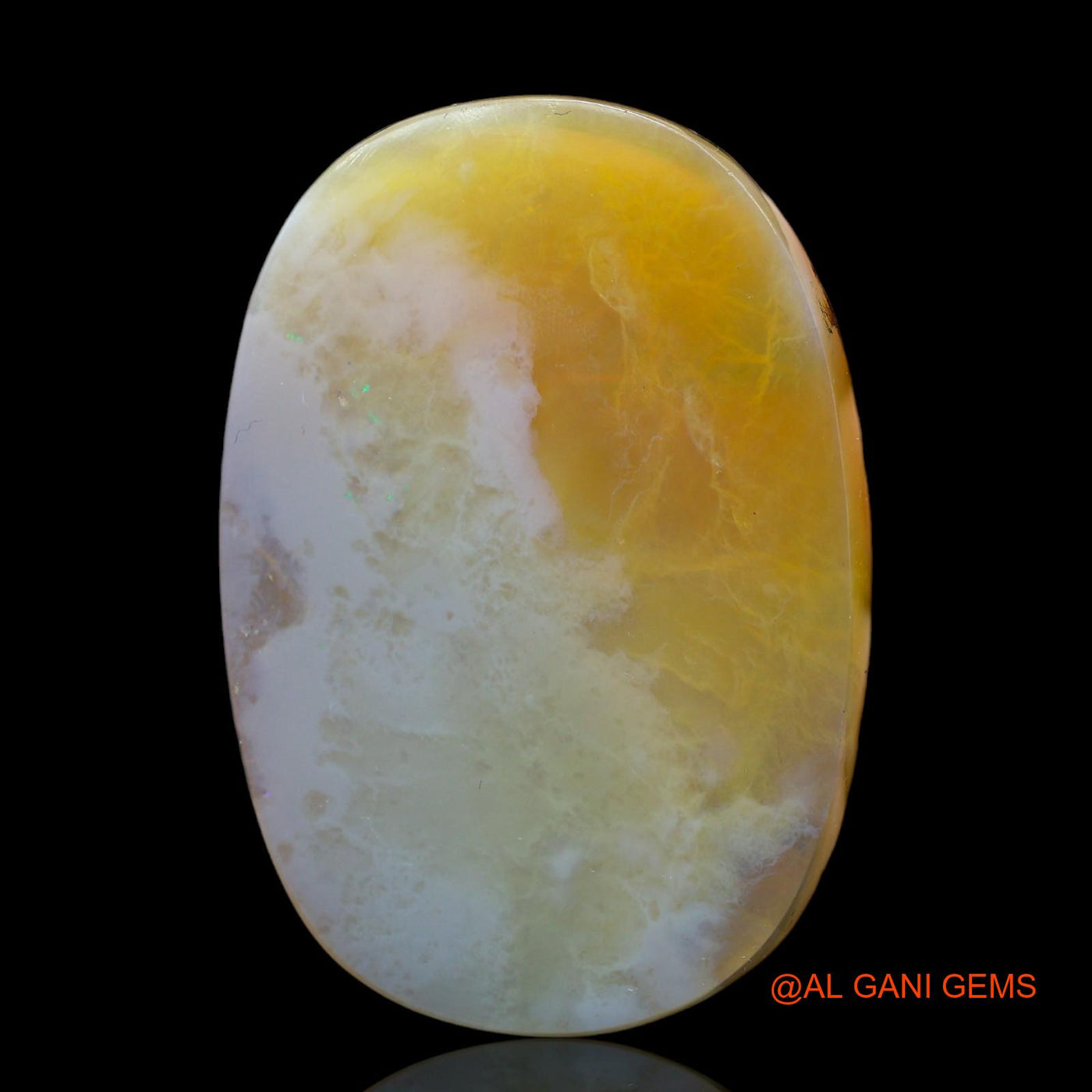 354.00 Cts Natural Australian Fire Opal Loose Gemstone Oval Cabochon 69x48x13 mm AB-1000
