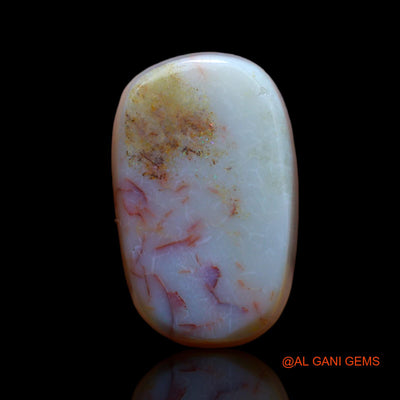 10.50 Cts Natural Australian Fire Opal Loose Gemstone Oval Cabochon 18x11x6 mm AB-103