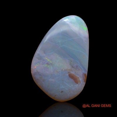 5.80 Cts Natural Australian Fire Opal Fancy Cabochon Loose Gemstone For Jewelry 22x14x2 mm AB-105