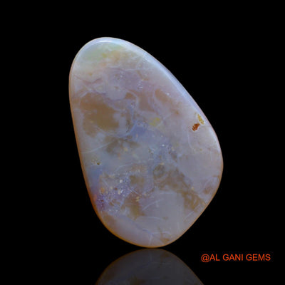 5.80 Cts Natural Australian Fire Opal Fancy Cabochon Loose Gemstone For Jewelry 22x14x2 mm AB-105