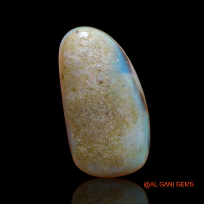 7.70 Cts Natural Australian Fire Opal Loose Gemstone Fancy Cabochon 20x11x5 mm AB-106