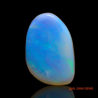 6.35 Cts Natural Australian Fire Opal Loose Gemstone Fancy Cabochon 17x11x4 mm AB-109