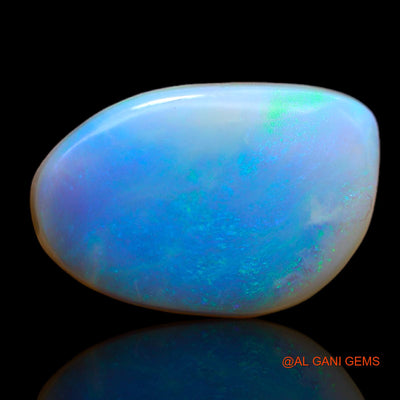 6.35 Cts Natural Australian Fire Opal Loose Gemstone Fancy Cabochon 17x11x4 mm AB-109