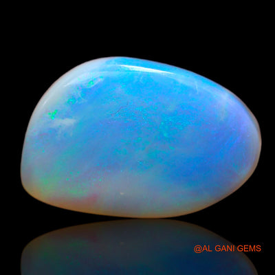 6.35 Cts Natural Australian Fire Opal Loose Gemstone Fancy Cabochon 17x11x4 mm AB-109