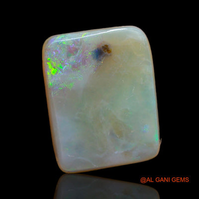5.45 Cts Natural Australian Fire Opal Loose Gemstone Square Cabochon 14x11x4 mm AB-112