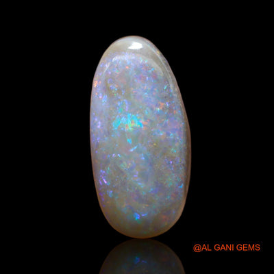 8.65 Cts Unheated Australian Fire Opal Loose Gemstone Fancy Cabochon Natural 20x10x5 mm AB-113