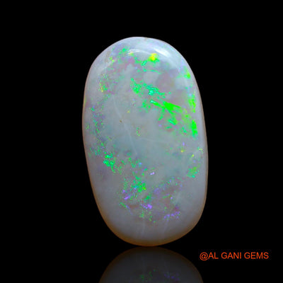 4.40 Cts Natural Australian Fire Opal Loose Gemstone Oval Cabochon 18x10x3 mm AB-114