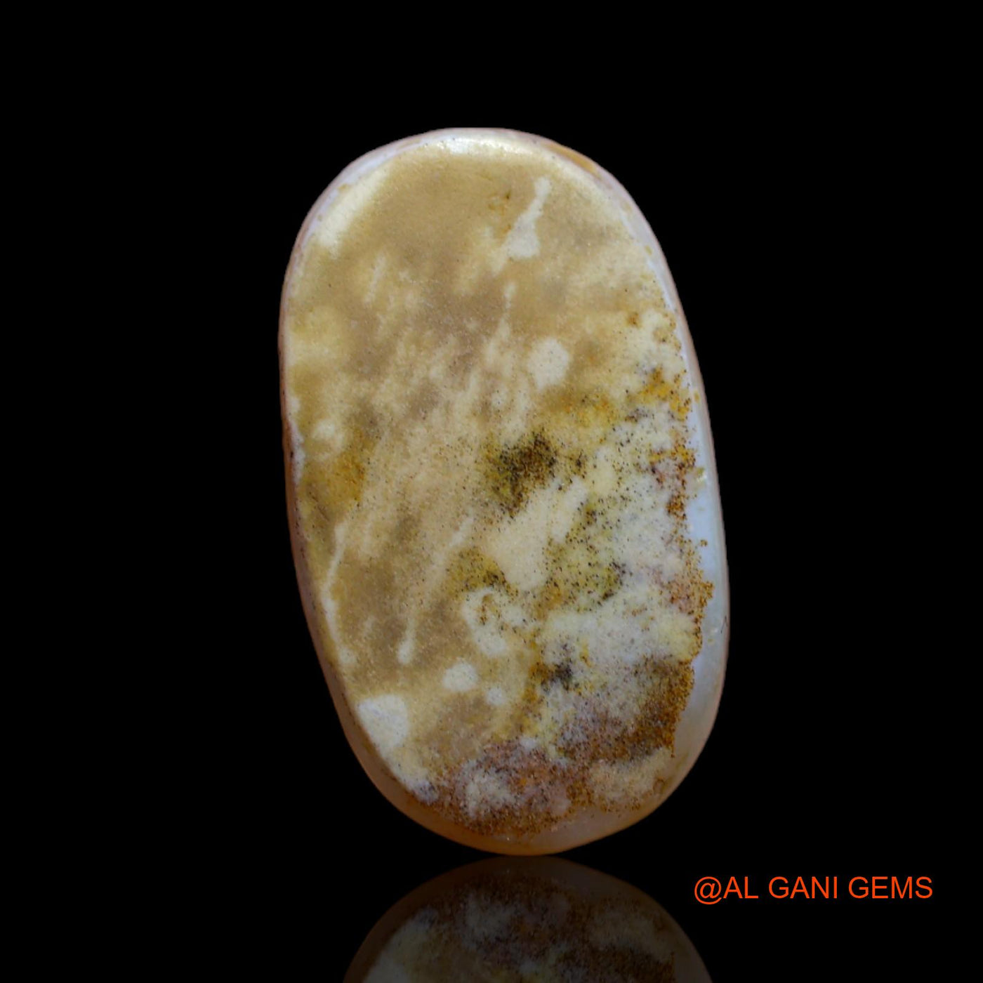 4.40 Cts Natural Australian Fire Opal Loose Gemstone Oval Cabochon 18x10x3 mm AB-114
