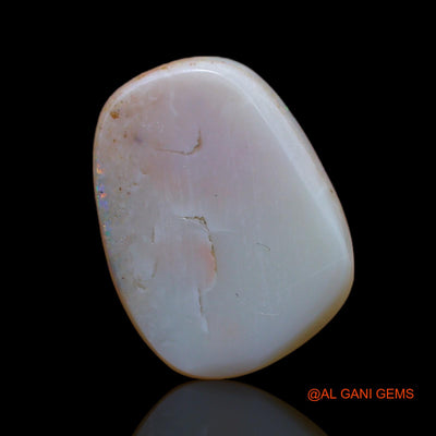 3.40 Cts Natural Australian Fire Opal Loose Gemstone Fancy Cabochon 16x12x2 mm AB-115